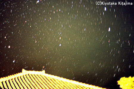 小浜島：星の雨：しし座流星群